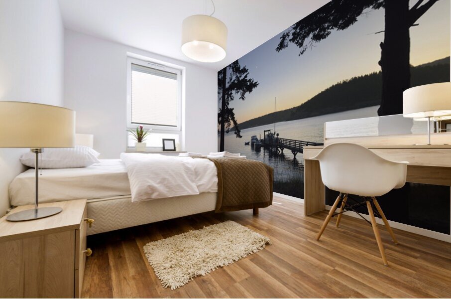 James Island - San Juan Islands Mural print