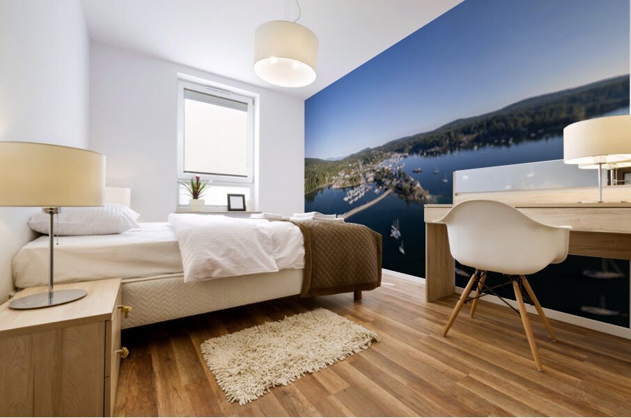 Ganges - Salt Spring Island Mural print