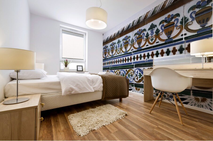 Ceramic tile Casa Don Bosco Ronda Málaga Andalusia Spain Mural print