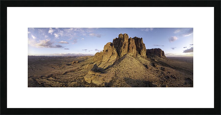 Sunset in the Superstitions Picture Frame print