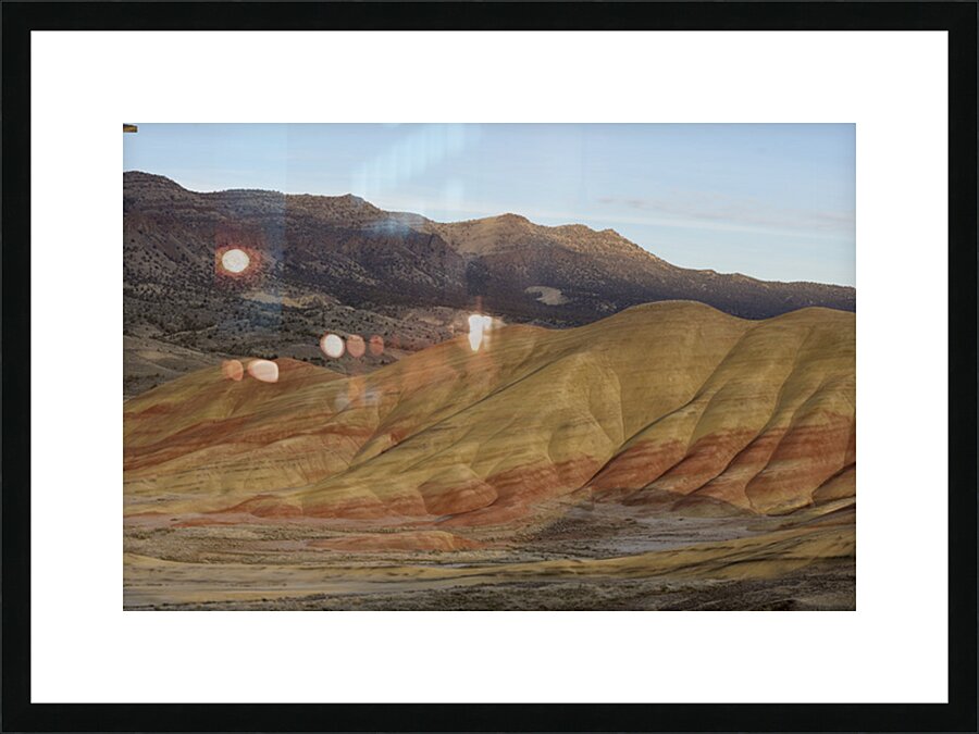 John Day Fossil Beds - Painted Hills Picture Frame print