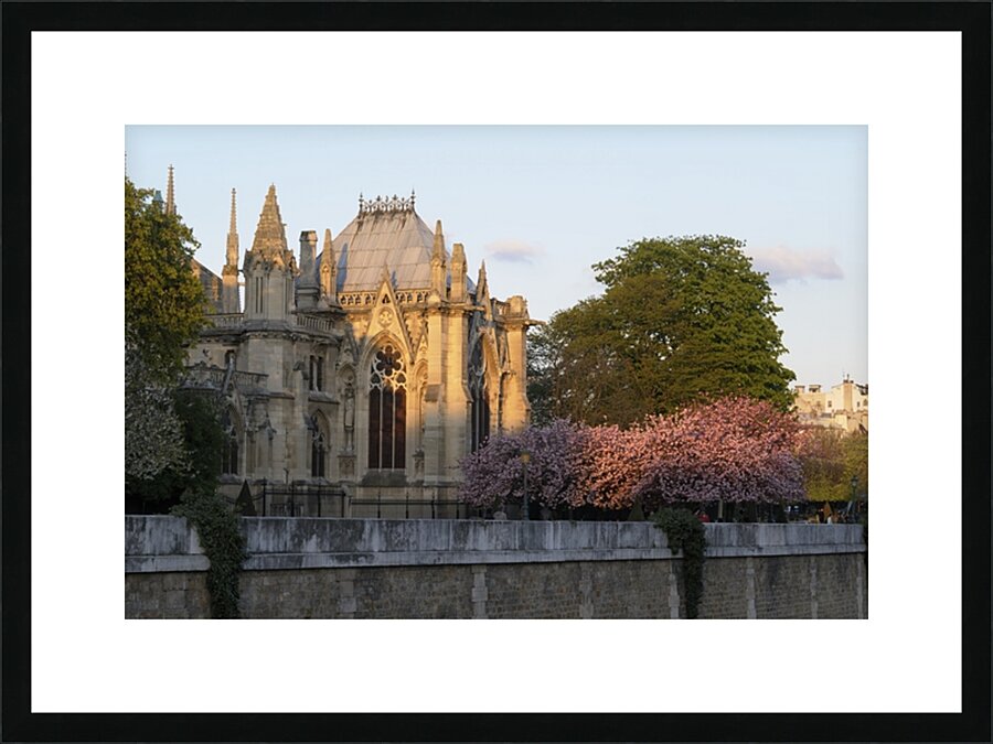 Notre Dame Cathedral Paris France Picture Frame print