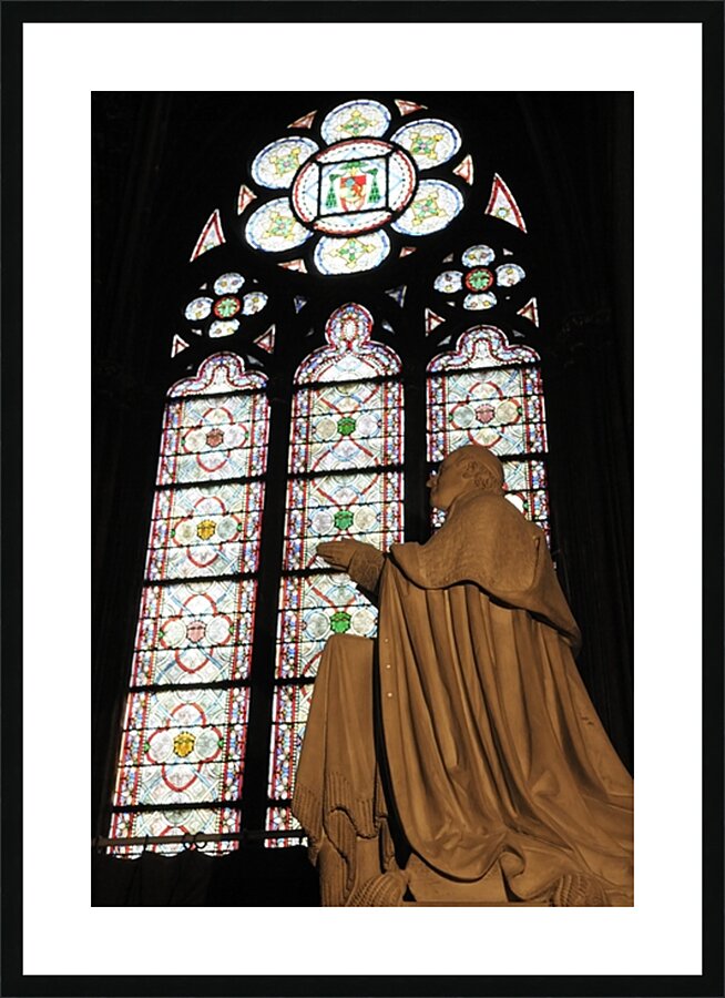 Notre Dame Cathedral Paris France Picture Frame print