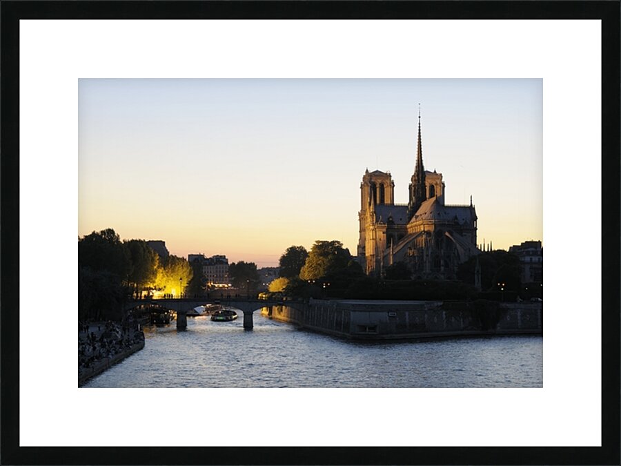 Notre Dame Cathedral Paris France Picture Frame print