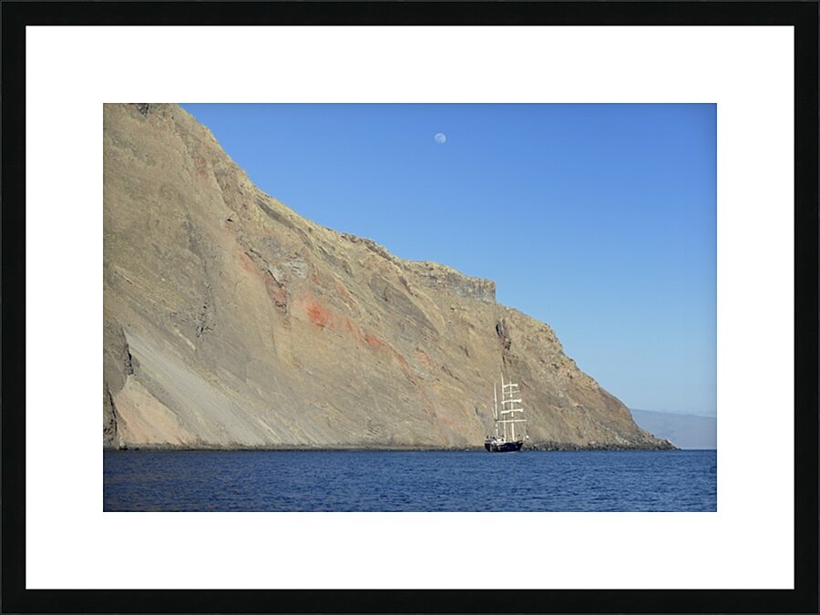 Mary Anne Punta Vicente Roca Isabela Island Galapagos Islands Ecuador Picture Frame print