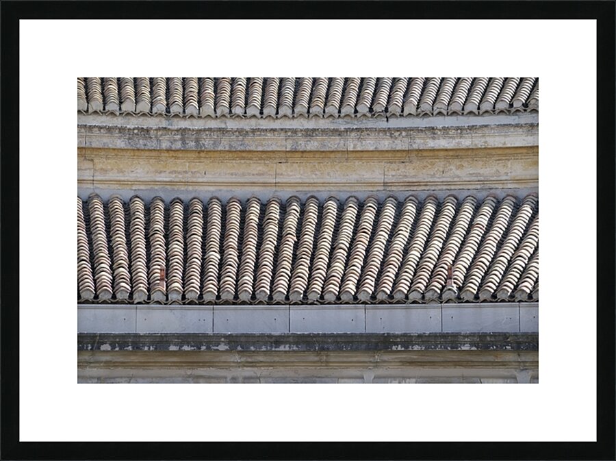 Palacio de Carlos V The Alhambra Granada Andalusia Spain Picture Frame print