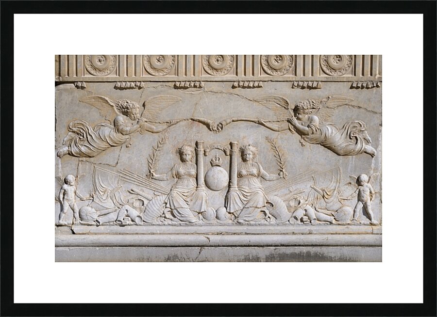 Palacio de Carlos V The Alhambra Granada Andalusia Spain Picture Frame print