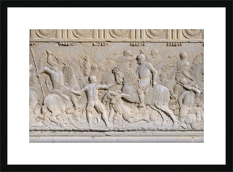 Palacio de Carlos V The Alhambra Granada Andalusia Spain Picture Frame print