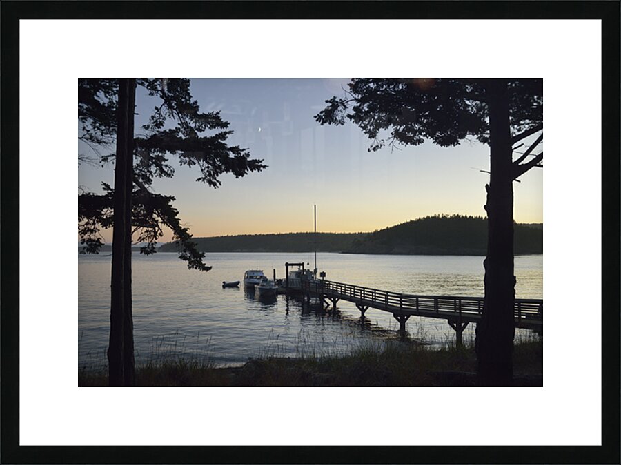 James Island - San Juan Islands Picture Frame print