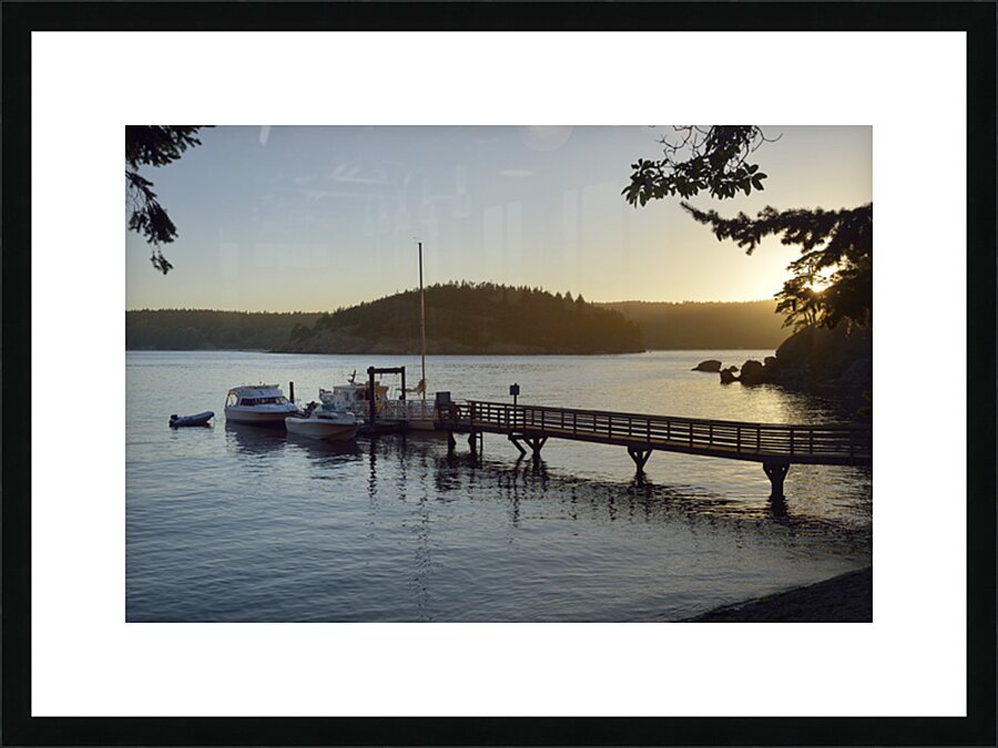 James Island - San Juan Islands Picture Frame print