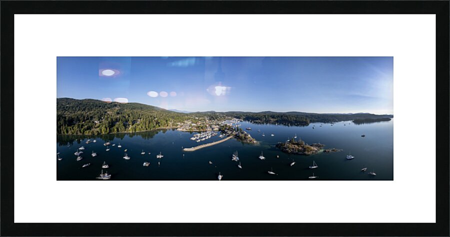 Ganges - Salt Spring Island Picture Frame print