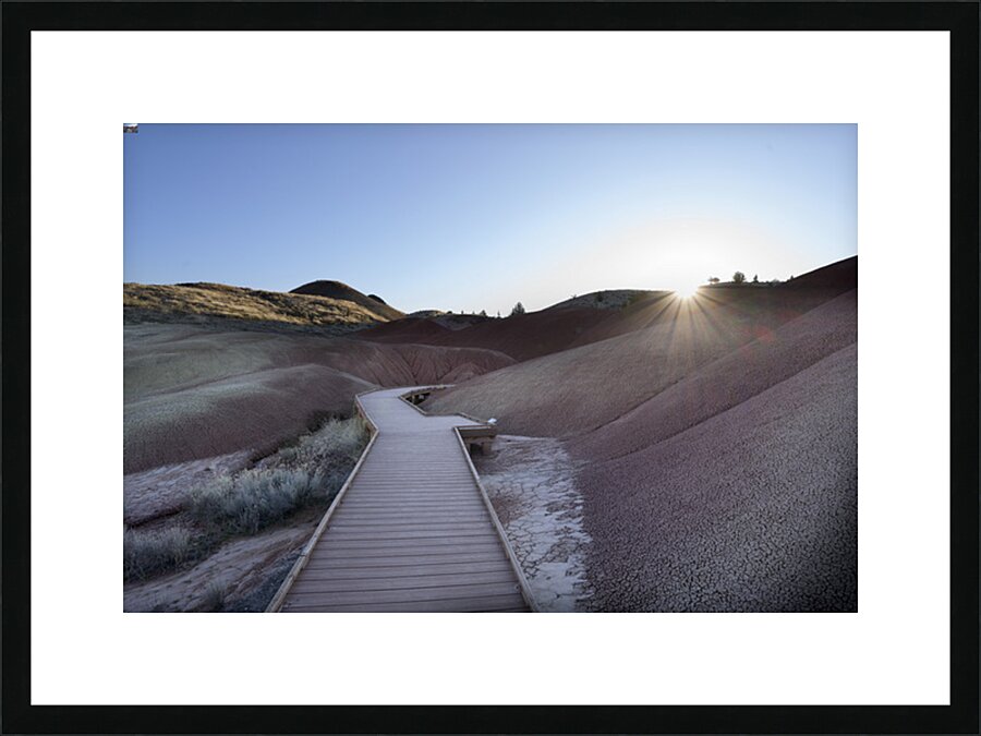 John Day Fossil Beds National Monument Oregon Picture Frame print