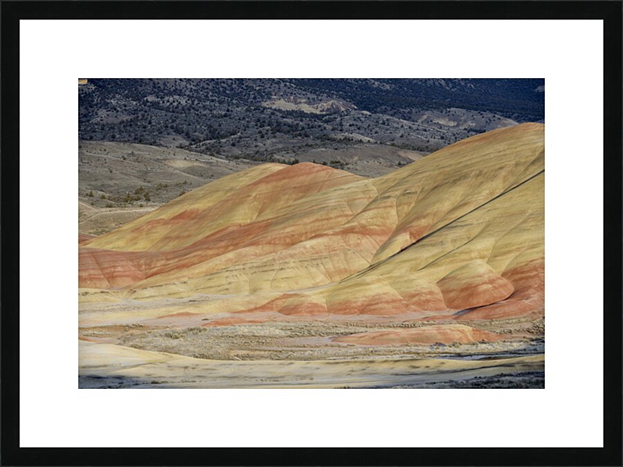 John Day Fossil Beds National Monument Oregon Picture Frame print