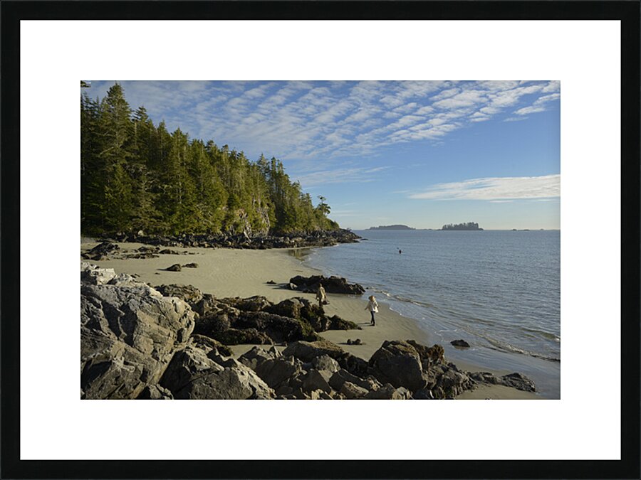Tonquin Beach Tofino British Columbia Picture Frame print