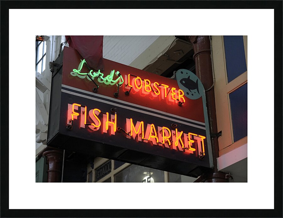 City Market Saint John New Brunswick Canada Picture Frame print