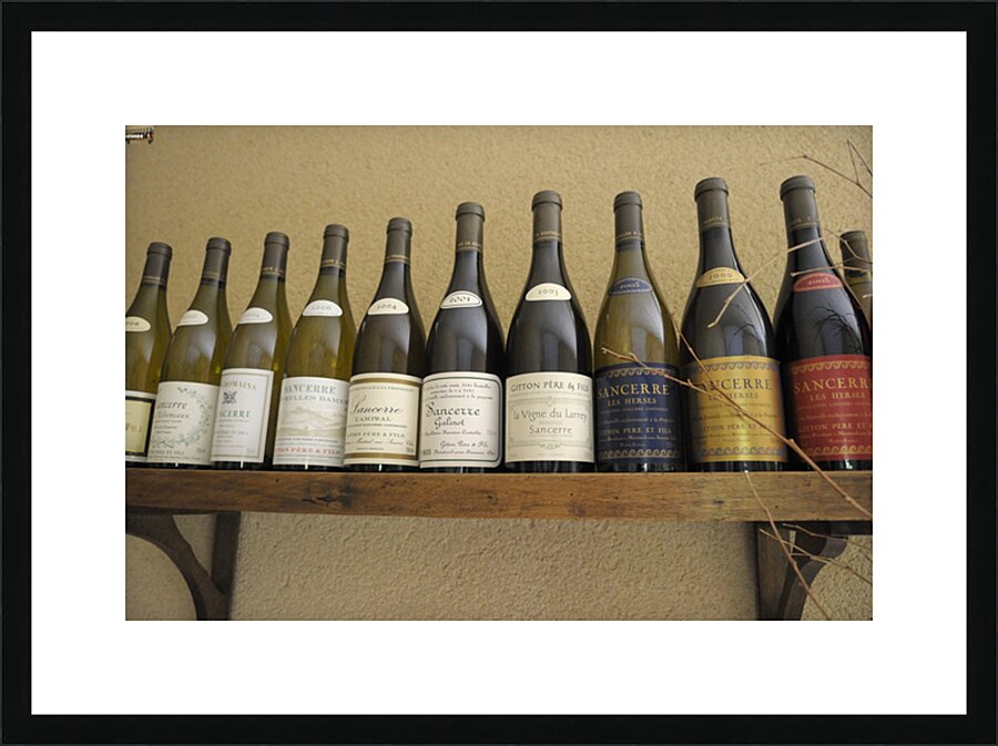 Gitton Père & Fils Sancerre Loire France Picture Frame print
