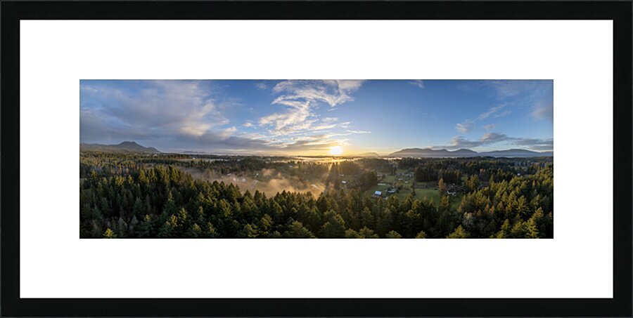 Cowichan Valley Rays Picture Frame print