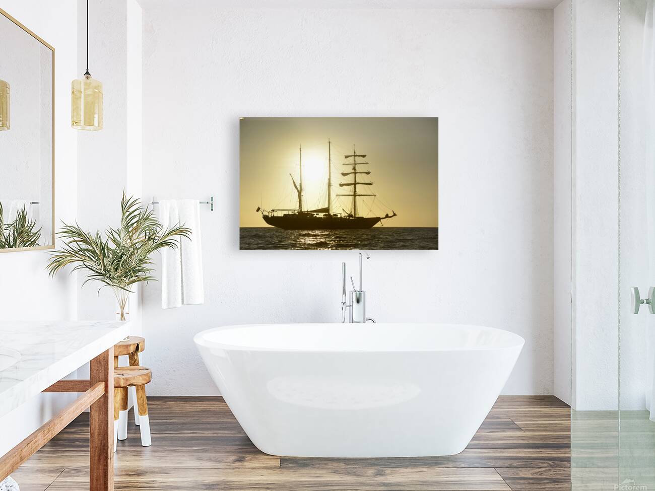 Mary Anne at sunset Reproduction