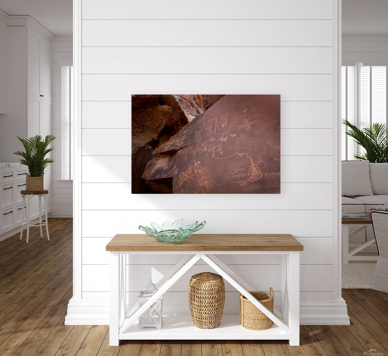 Petroglyphs - Valley of Fire State Park Reproduction