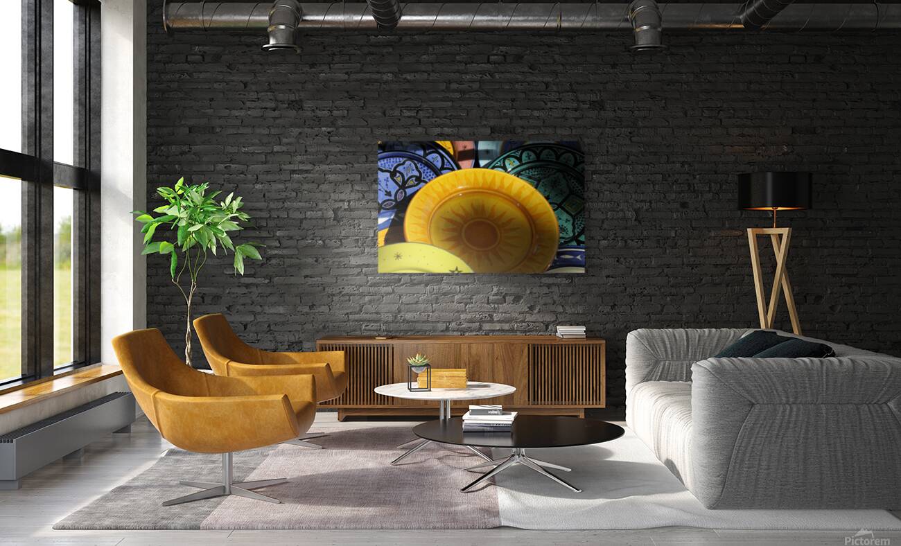 Ceramic Plates - Aix-en-Provence Reproduction