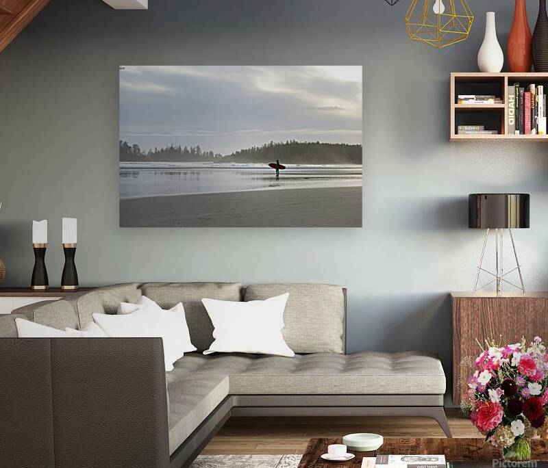 Surfing at Long Beach Reproduction