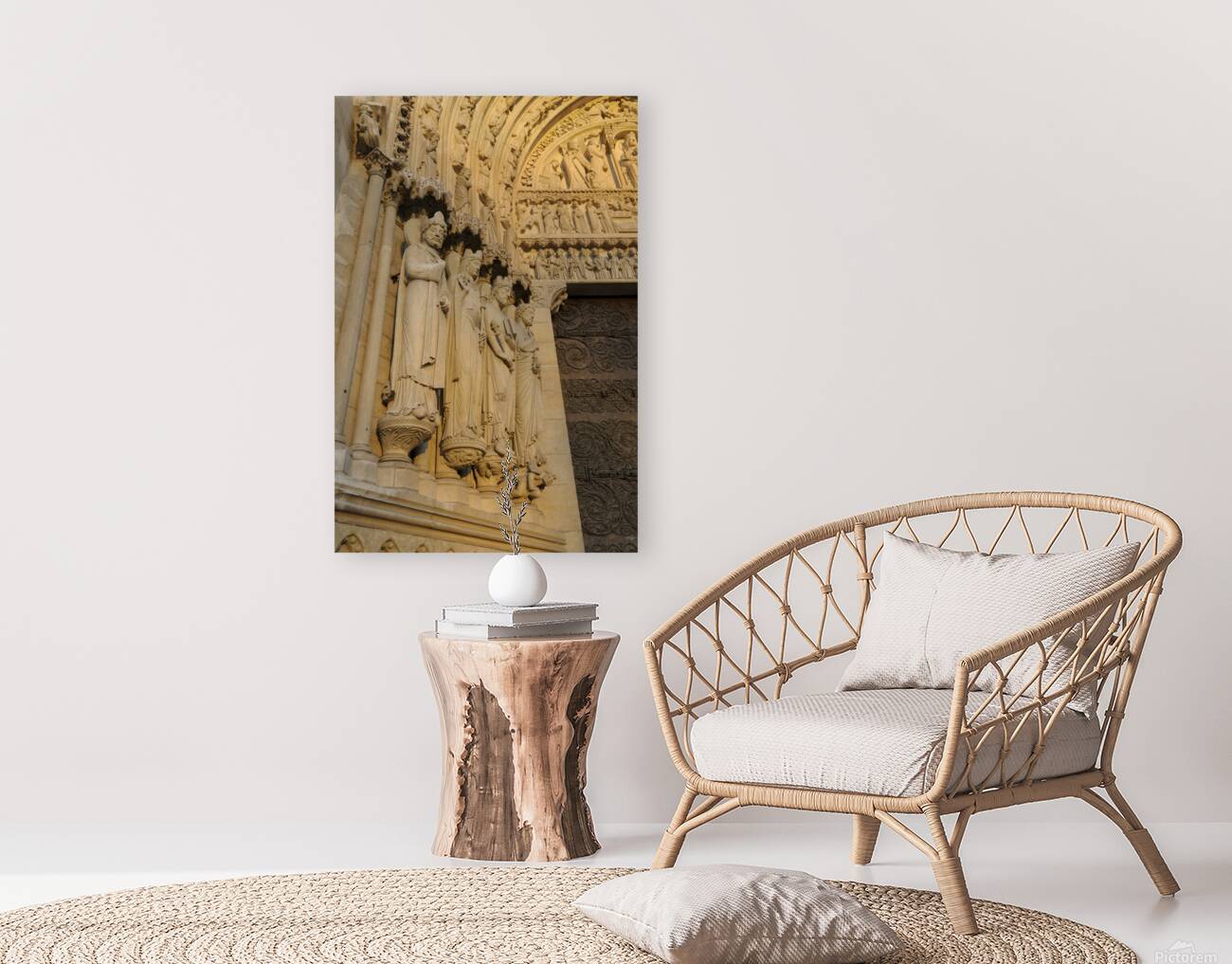 Notre Dame Cathedral Paris France Reproduction