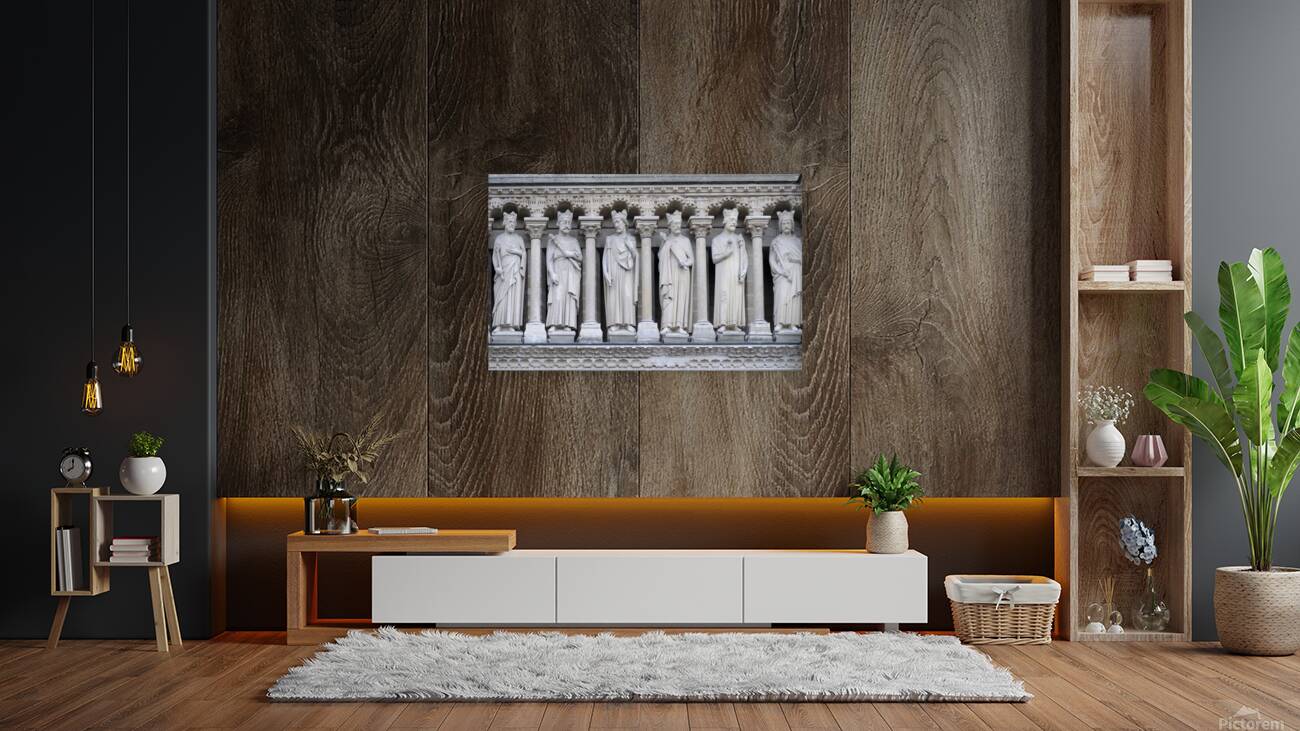 Notre Dame Cathedral Paris France Reproduction