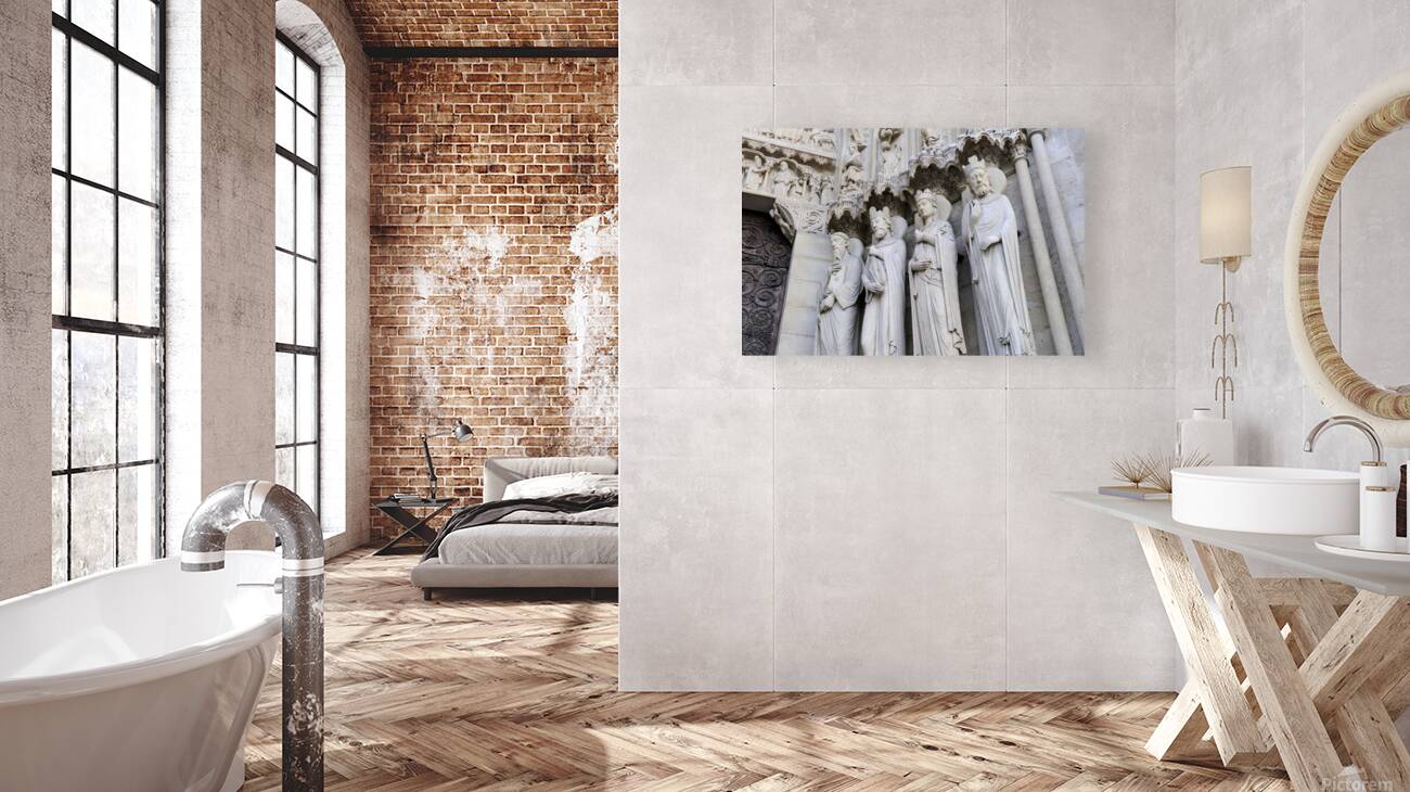 Notre Dame Cathedral Paris France Reproduction