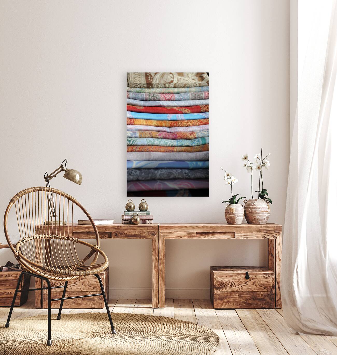 Textiles Thursday Market Boulevard Saint Germain Paris Reproduction