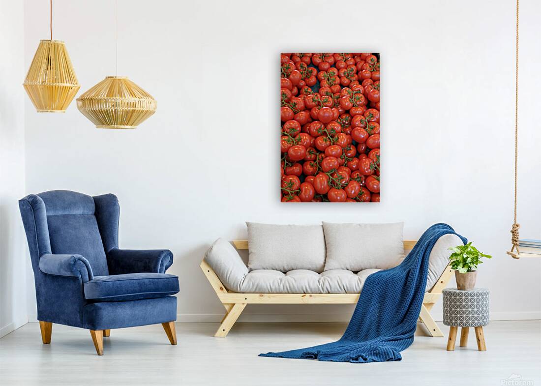 Tomatos at the Thursday Market - Boulevard Saint Germain Reproduction