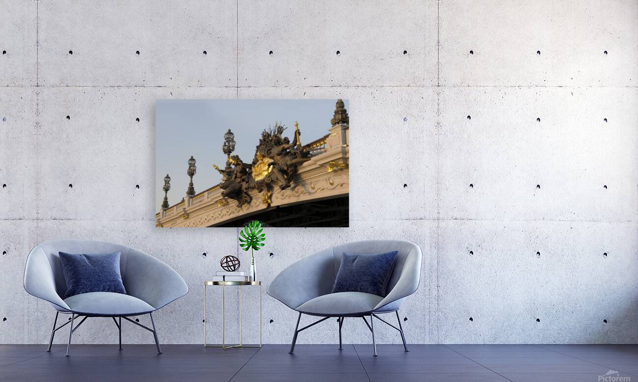 Nymphs of the Seine on Pont Alexandre III - Paris Reproduction