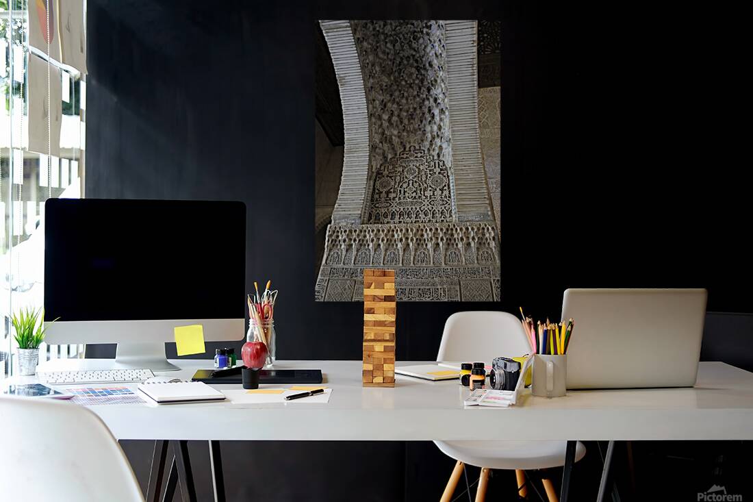 Sala de Embajadores. Hall of the Ambassadors The Throne Room The Alhambra Granada Andalusia Spain Reproduction