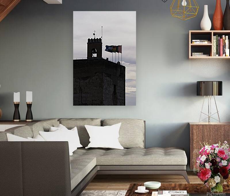 Vela Tower The Alhambra Granada Andalusia Spain Reproduction