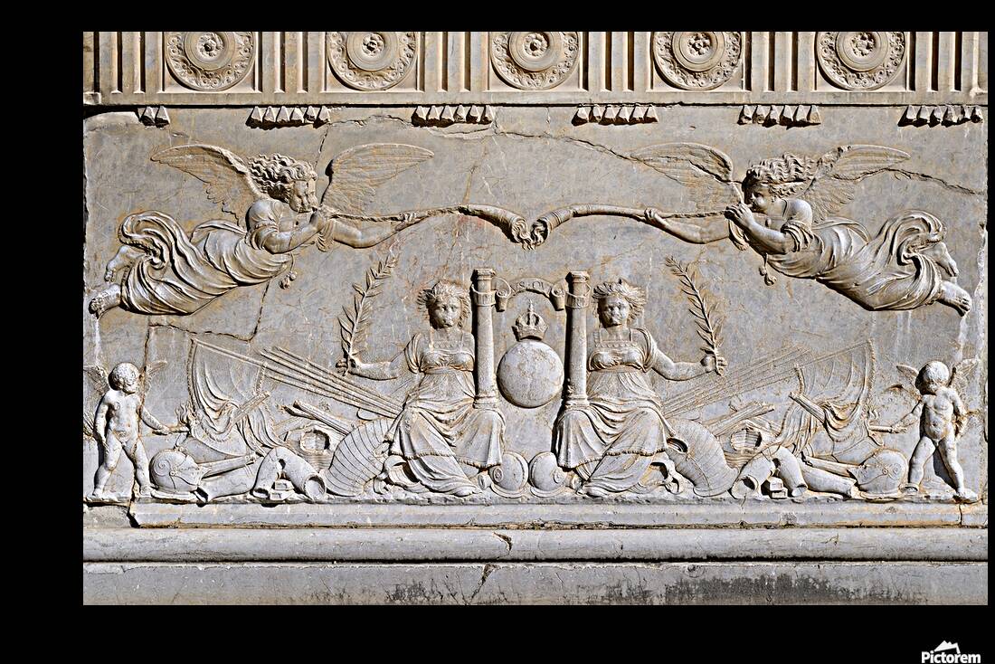 Palacio de Carlos V The Alhambra Granada Andalusia Spain Reproduction