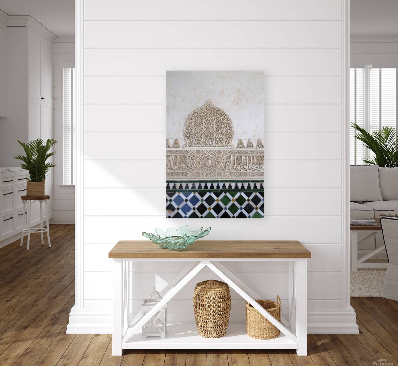 Patio de Arrayares   Court of the Myrtles The Alhambra Granada Andalusia Spain Reproduction