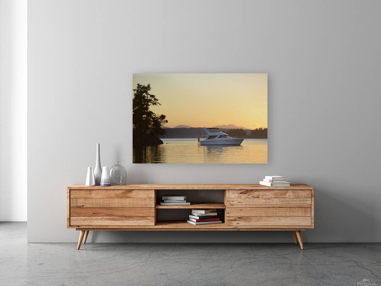 Photographing the sunset Reproduction