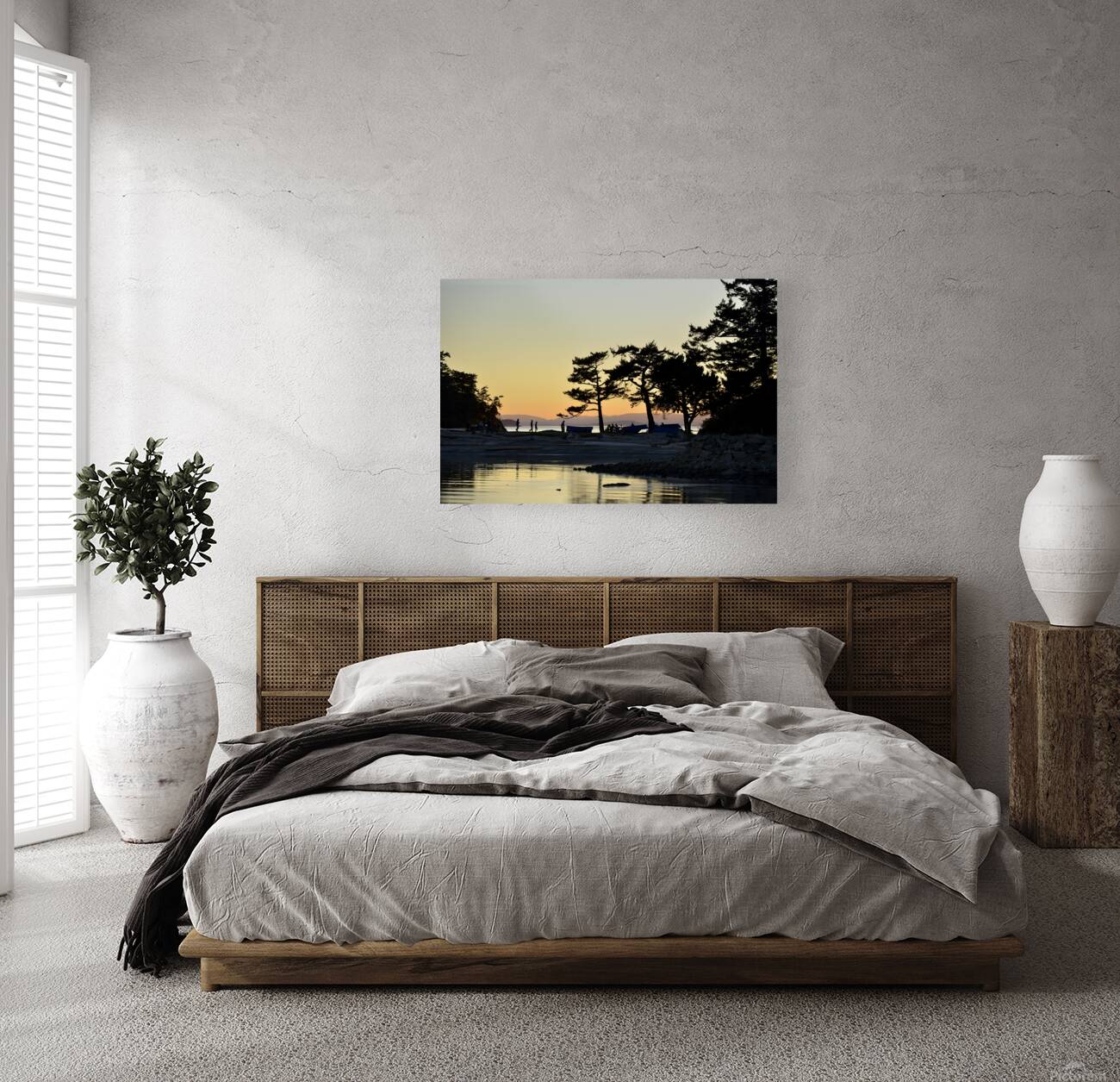 Sucia Island Sunset - San Juan Islands Reproduction