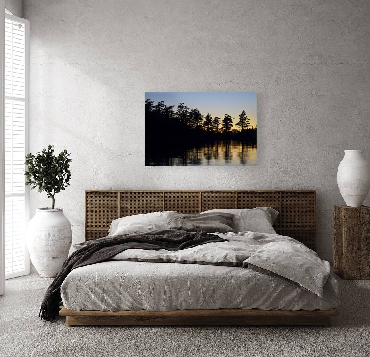 Sucia Island sunset - San Juan Islands Reproduction