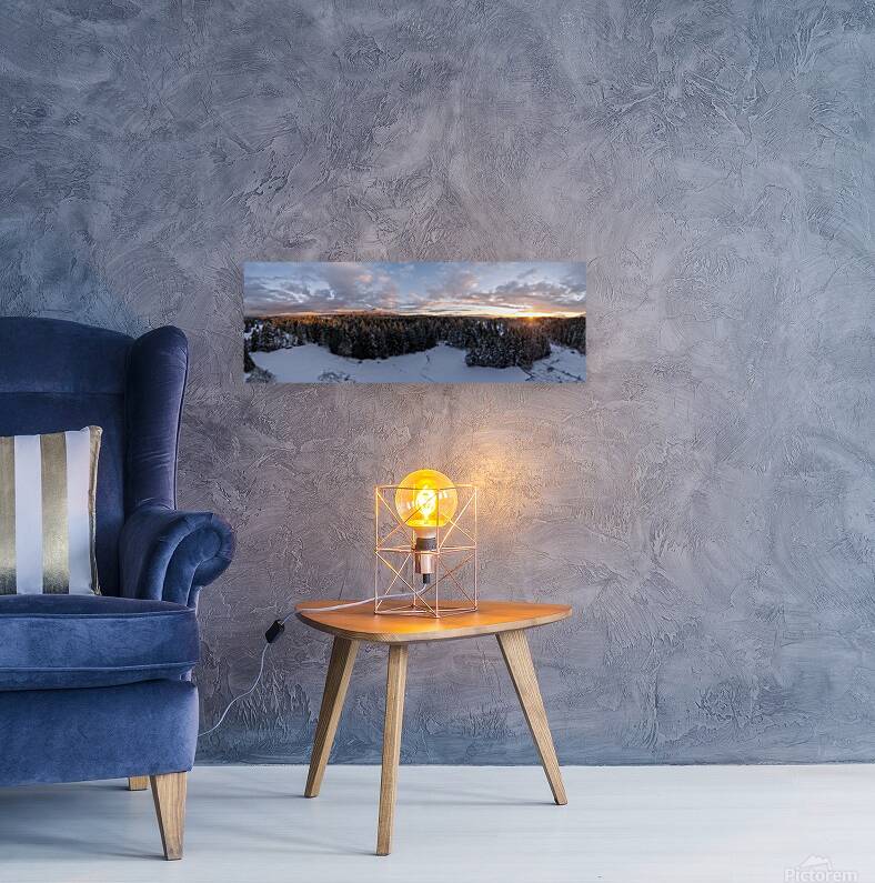 Cowichan Winter Sunrise Reproduction