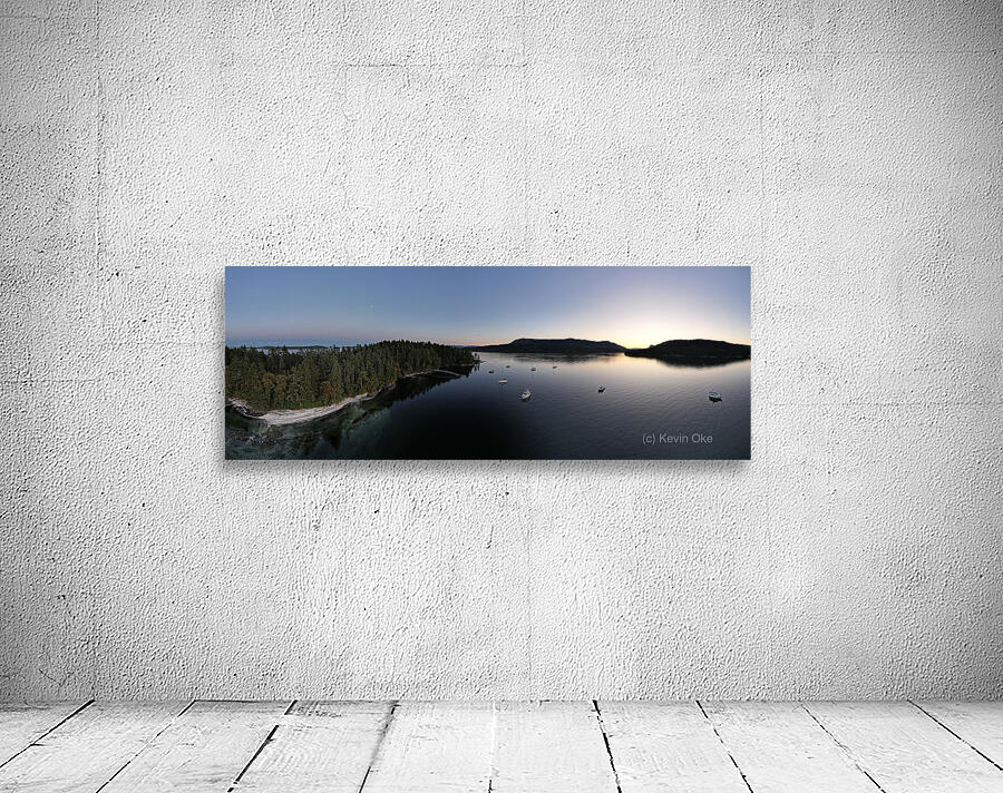 Russell Island Panorama Wall Preview