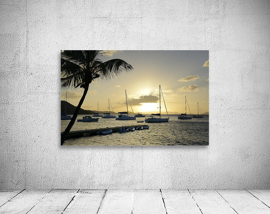 Dramatic sunset at Manchioneel Bay Wall Preview