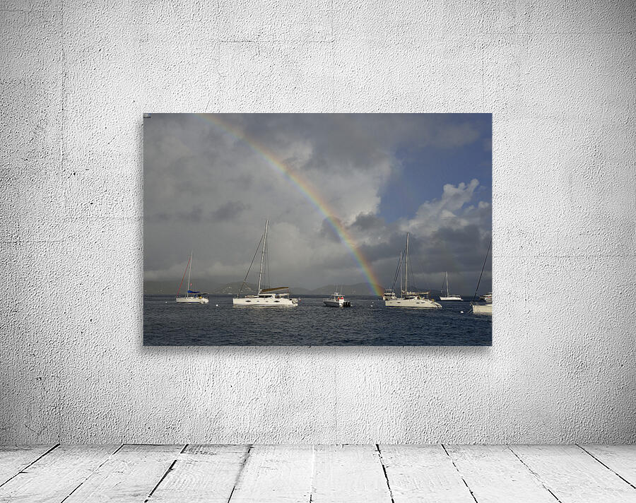 Cooper Island rainbow Wall Preview