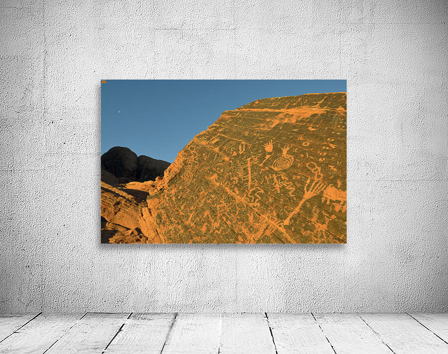 Petroglyphs near Atlatl Rock Wall Preview