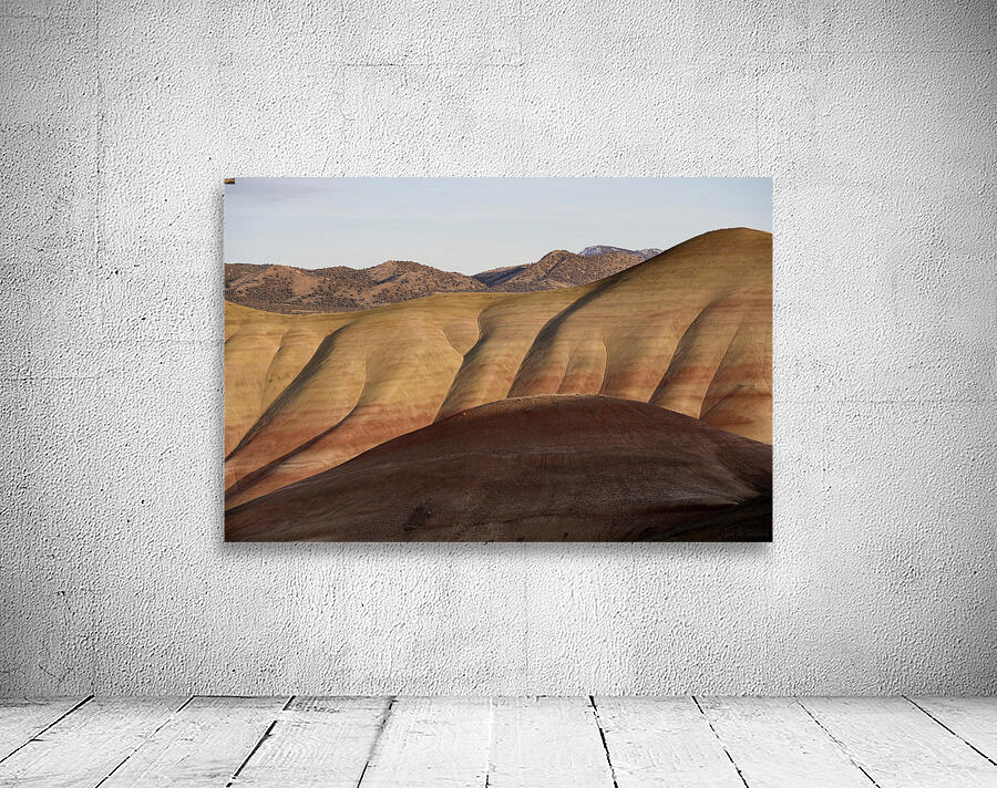 Colorful layers of sediment - John Day Fossil Beds Wall Preview