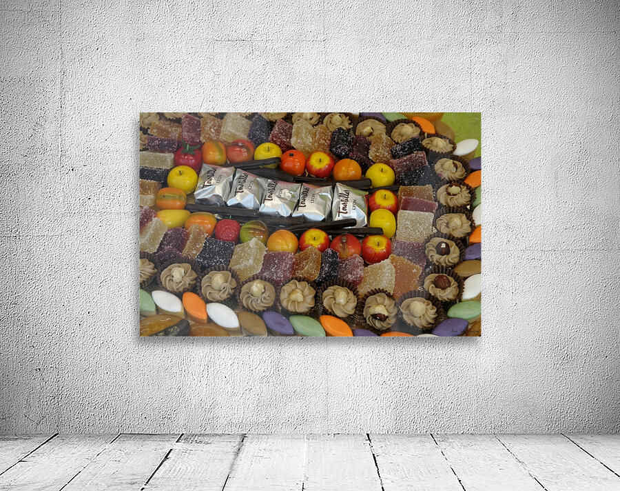 Sweets for sale in a local shop window Wall Preview