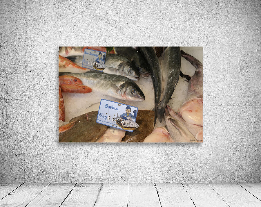 Seafood at the Thursday Market - Boulevard Saint Germain Wall Preview