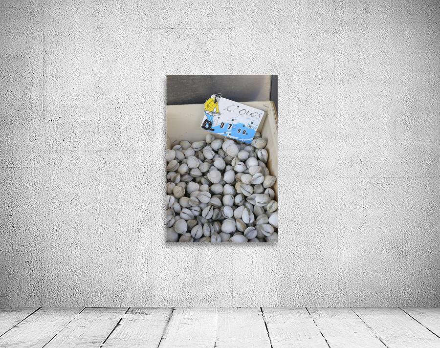 Clams at the Thursday Market - Boulevard Saint Germain -  Paris Wall Preview