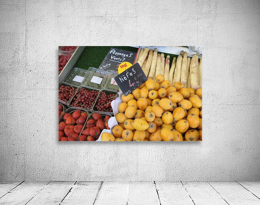 Fresh Fruit Thursday Market Boulevard Saint Germain - Paris Wall Preview