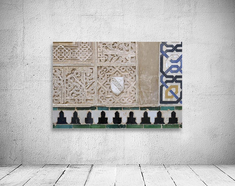 Patio de Arrayares   Court of the Myrtles The Alhambra Granada Andalusia Spain Wall Preview