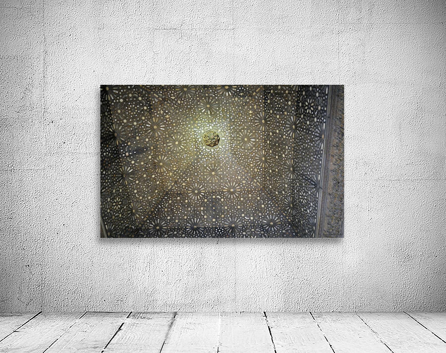 Sala de Embajadores. Hall of the Ambassadors The Throne Room The Alhambra Granada Andalusia Spain Wall Preview